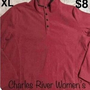 Charles River Apparel Women's Red Jacket